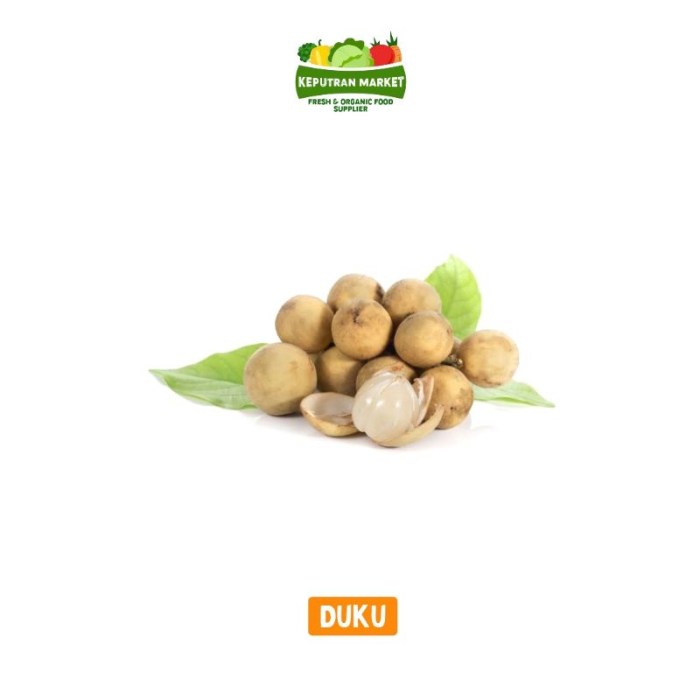 Harga buah duku per kg di pasar tradisional